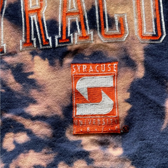Vintage Syracuse University Embroidered Tee Cuse Basketball Orangemen XXL - Picture 6 of 9